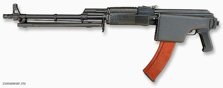 RPK-74M Kalashnikov light machine gun